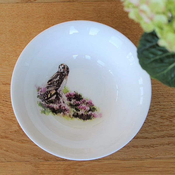 Orkney Storehouse | Short-eared Owl Cereal Bowl Lifestyle