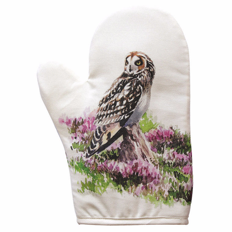Orkney Storehouse | Short-eared Owl Oven Mitt Feature Product