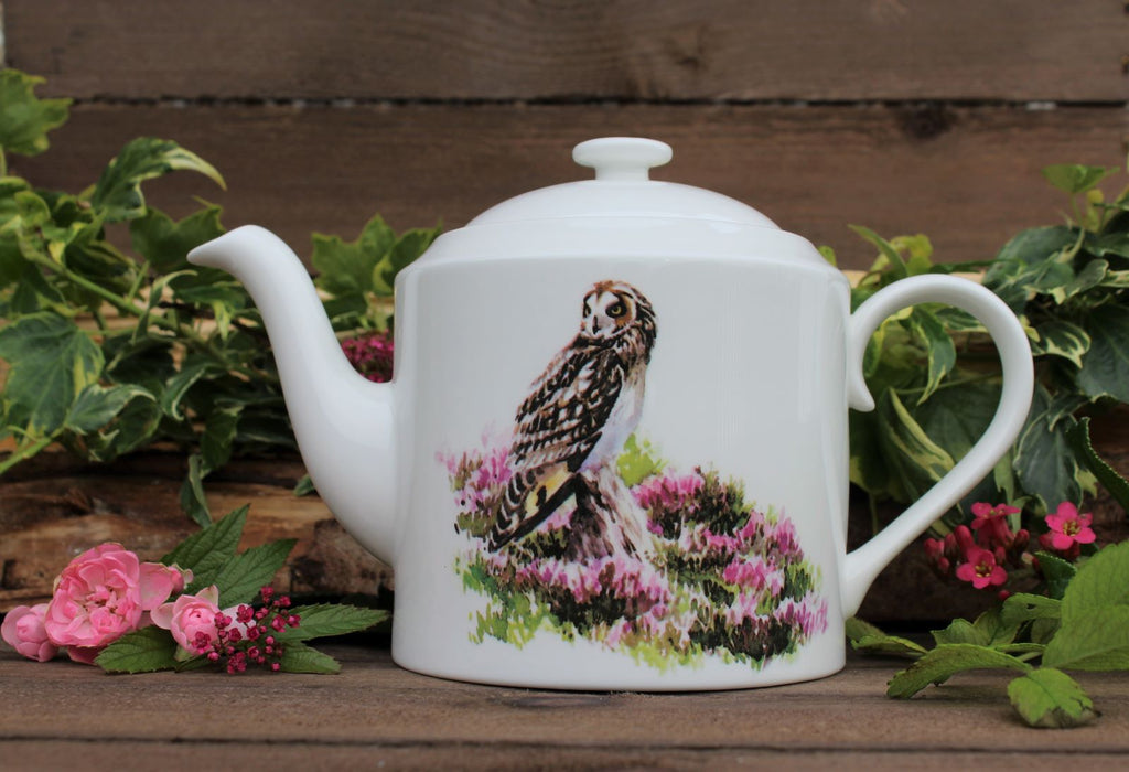 Short-Eared Owl Teapot