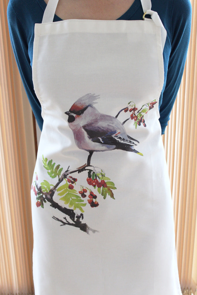 Orkney Storehouse | Waxwing Apron on model