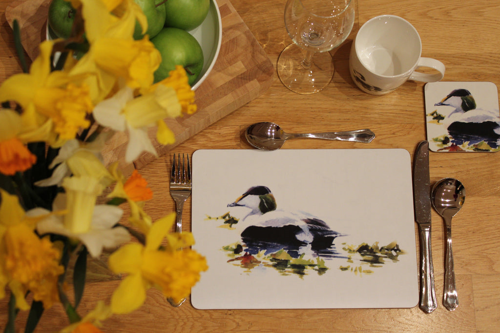 Orkney Storehouse | Eider Drake Placemat Setting