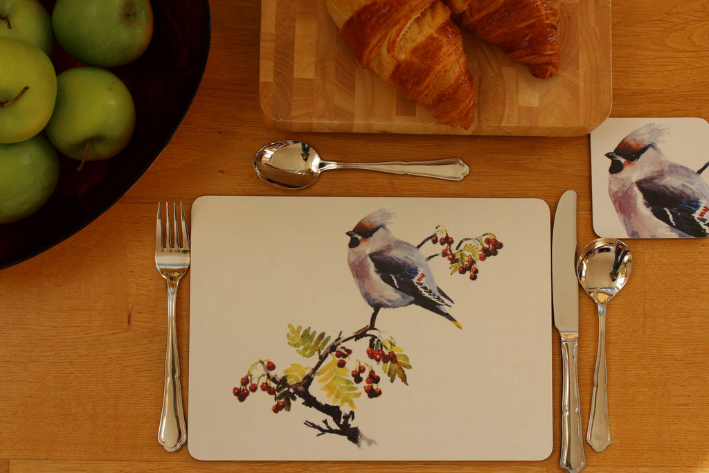 Orkney Storehouse | Waxwing Placemat Setting