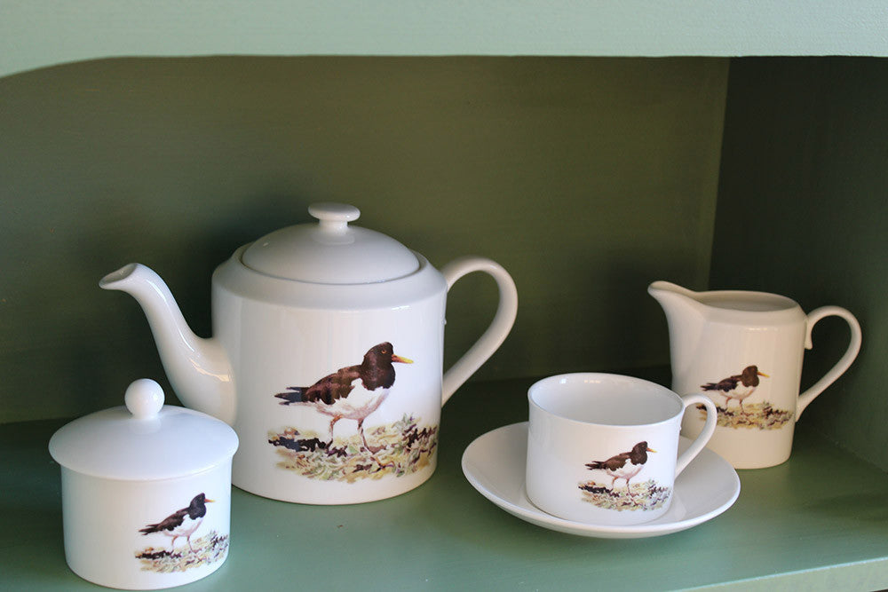 Orkney Storehouse | Oystercatcher Teacup and Saucer Lifestyle