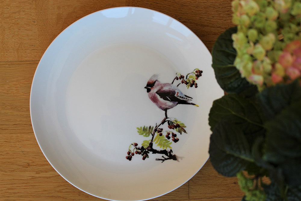 Waxwing Plate