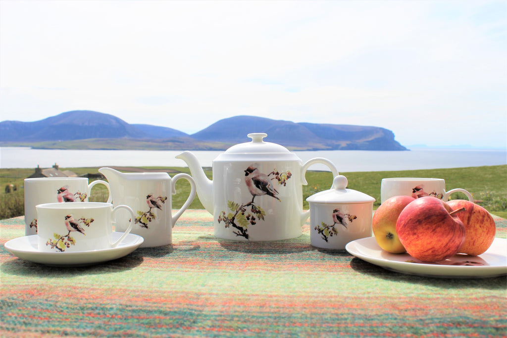 Orkney Storehouse | Waxwing Teapot Lifestyle 2