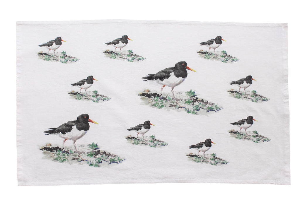 Orkney Storehouse | Oystercatcher Tea Towel Repeating Product