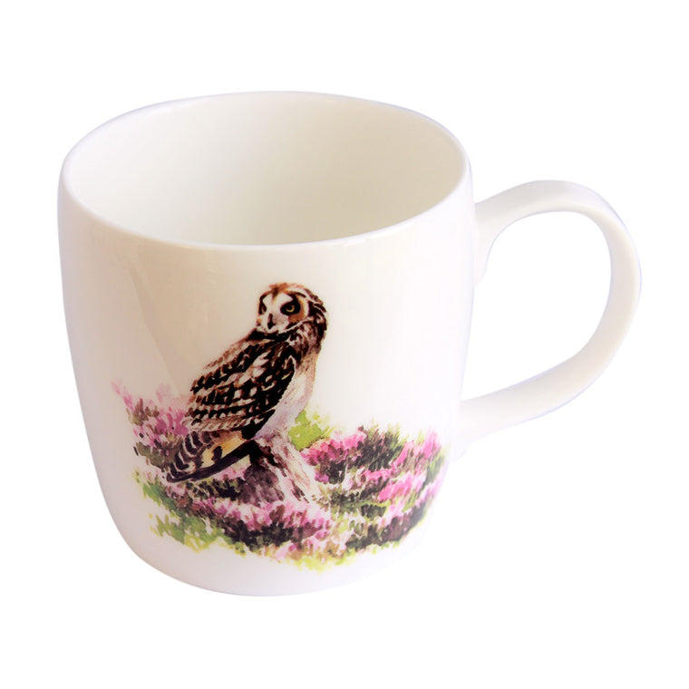 Orkney Storehouse | Short-eared Owl Barrel Mug Product