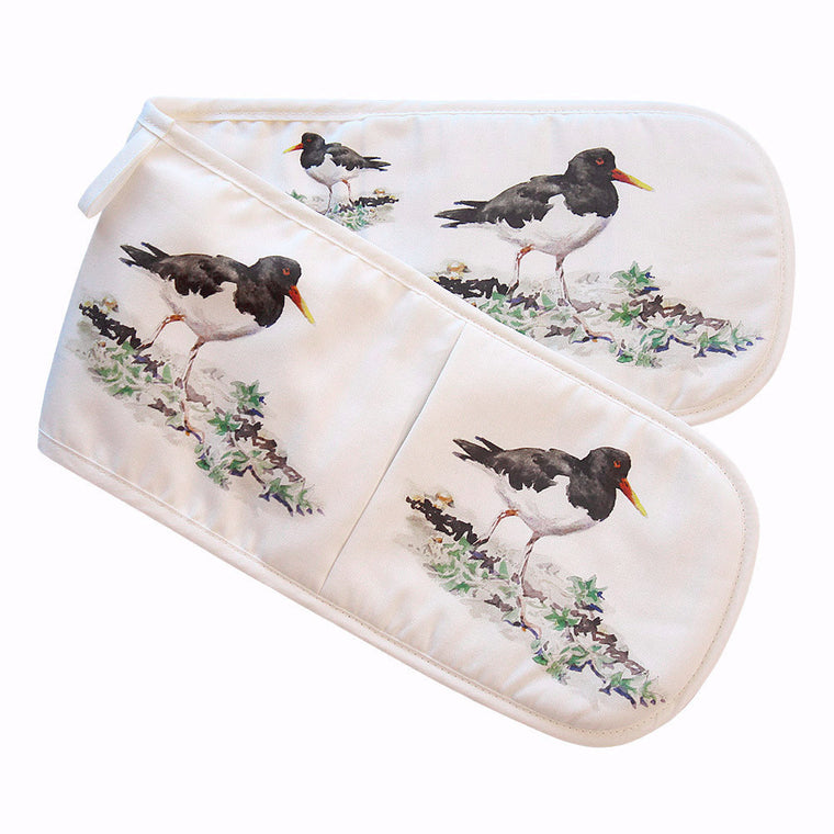 Orkney Storehouse | Oystercatcher Double Oven Gloves Product