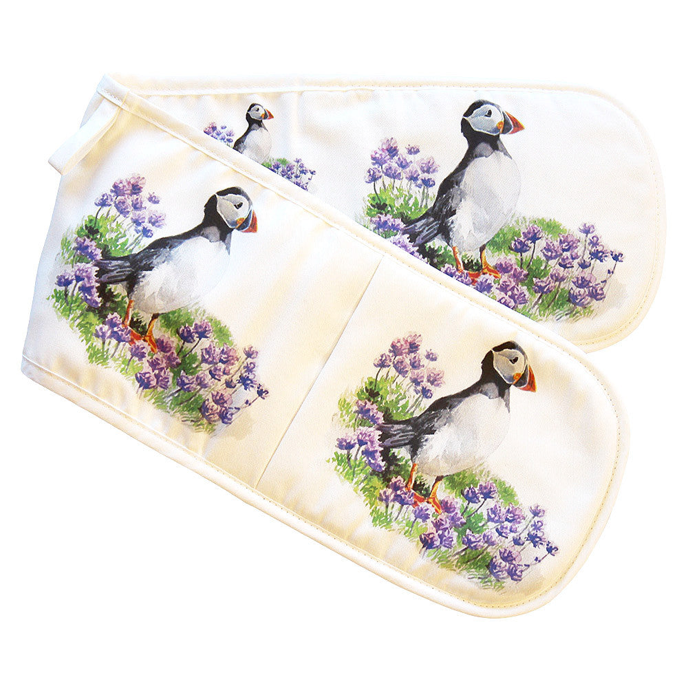 Orkney Storehouse | Puffin Double Oven Gloves Product