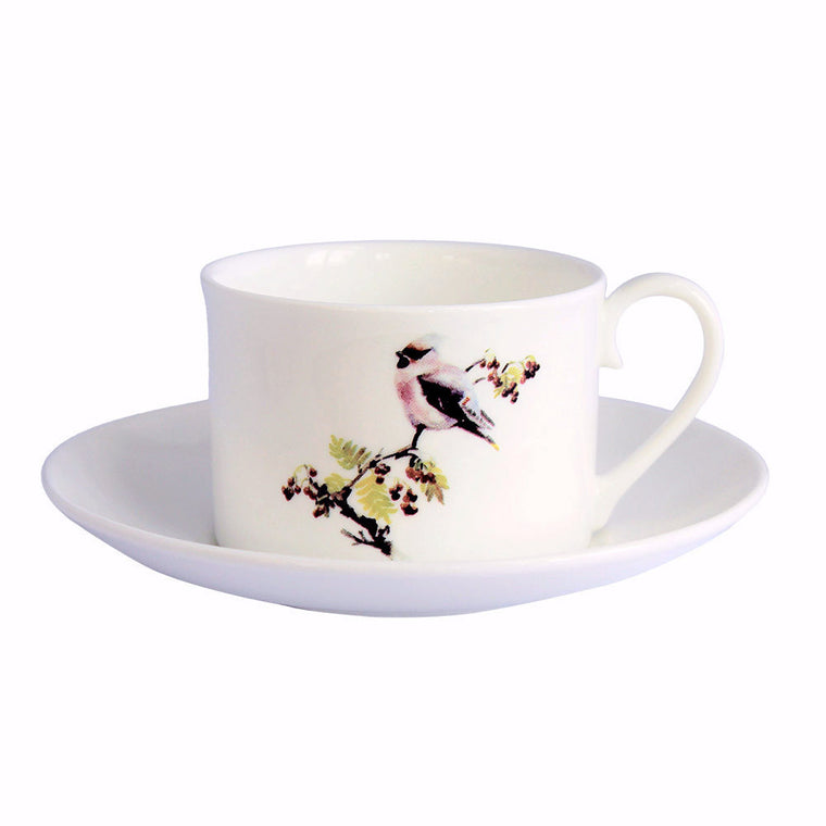 Orkney Storehouse | Waxwing Teacup and Saucer Product